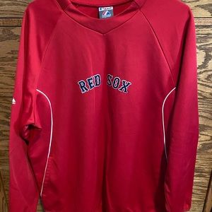 Majestic Men’s Pullover Red Sox XL Red